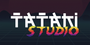 Logo Tataki - retro background